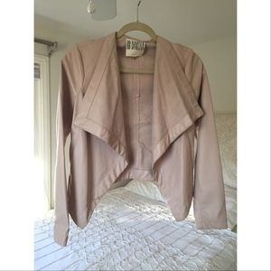 BB Dakota Faux Leather Jacket -- XS